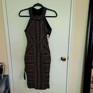 BCBG Max Azria pattern midi